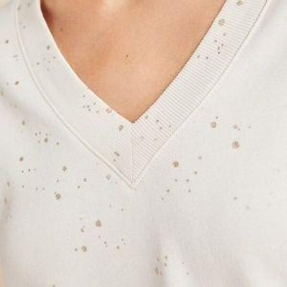 NWT ANTHROPOLOGIE David Lerner Mia V-Neck Pullover - Picture 4 of 5